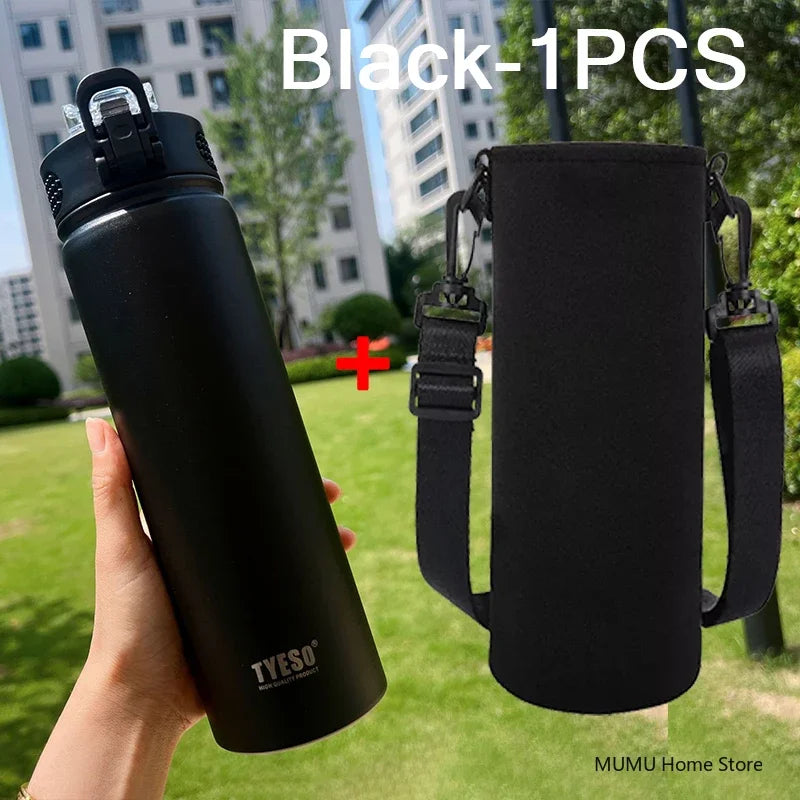 Insulated Bottle with Straw