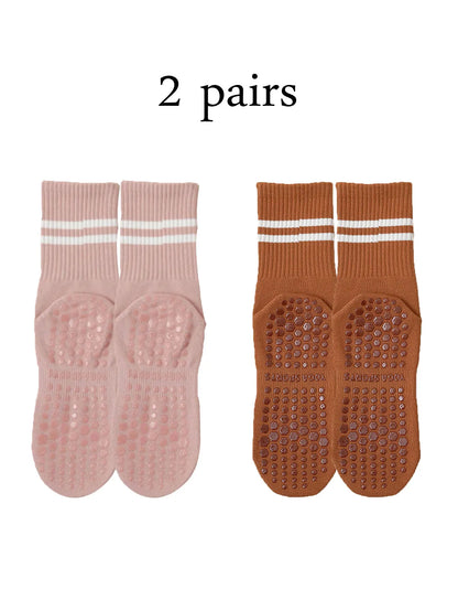 ProGrip Pilates & Yoga Socks – Non‑Slip Grip Socks