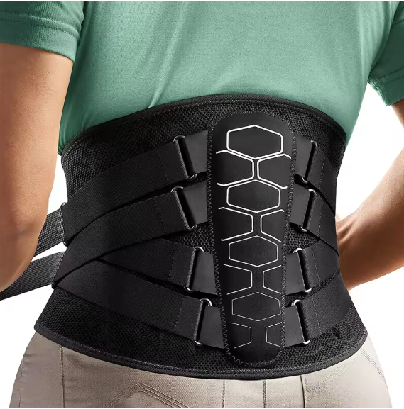 Back Support Belt – Breathable and Adjustable Lumbar Support