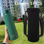 Insulated Bottle with Straw