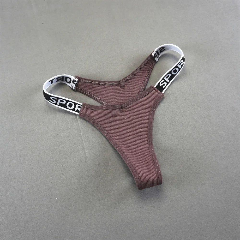 PureComfort Sport Cotton Thong – 6-Pack