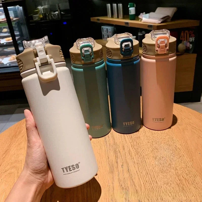 Insulated Bottle with Straw