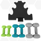 ToneFit Dumbbell Set – Compact Home Workout Weights