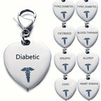 SafeTag Medical Keychain