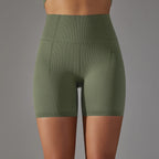Seamless Push-Up Yoga Shorts