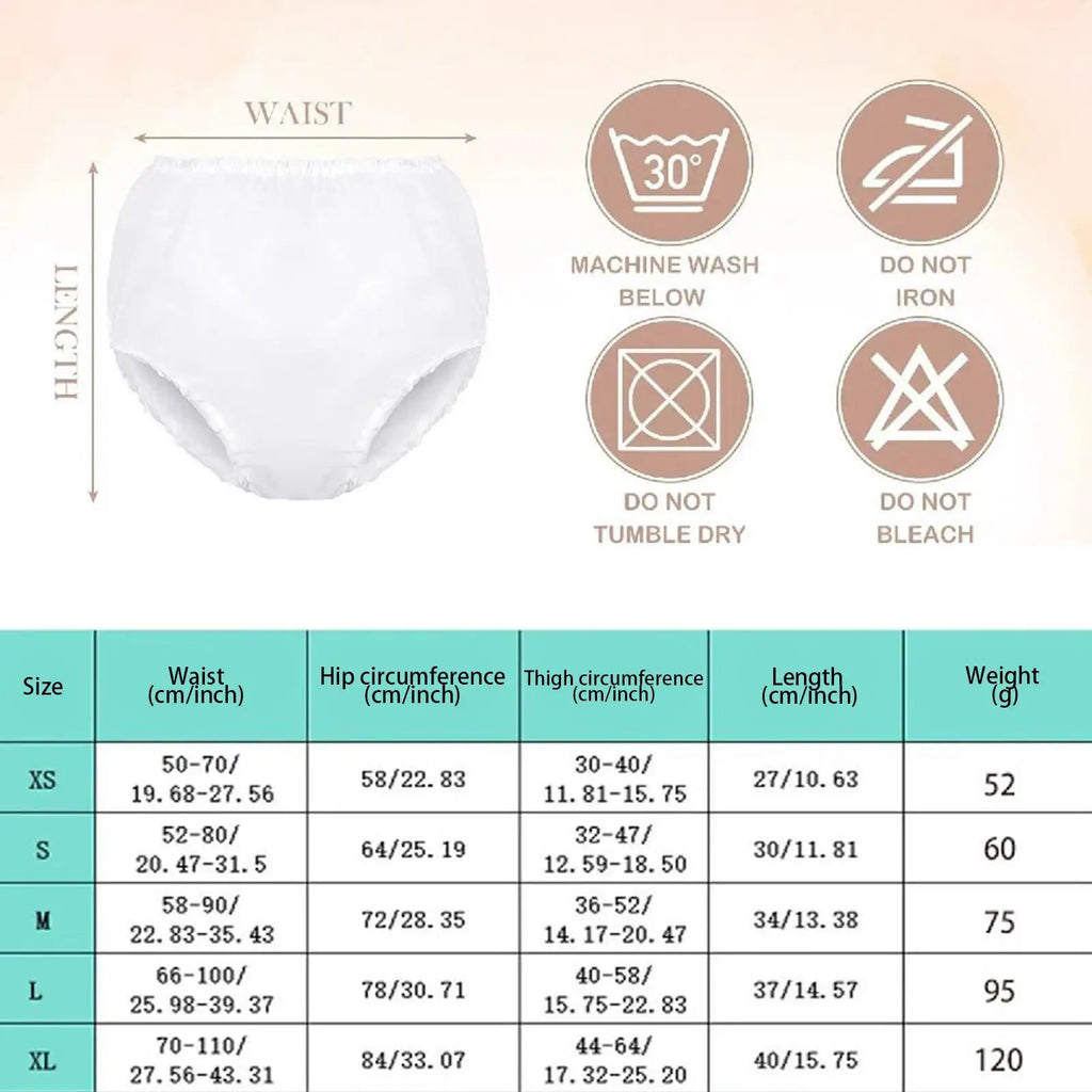 DryShield Reusable Incontinence Pants