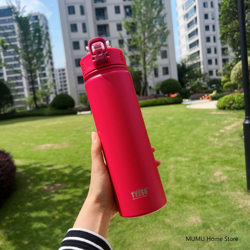 Insulated Bottle with Straw