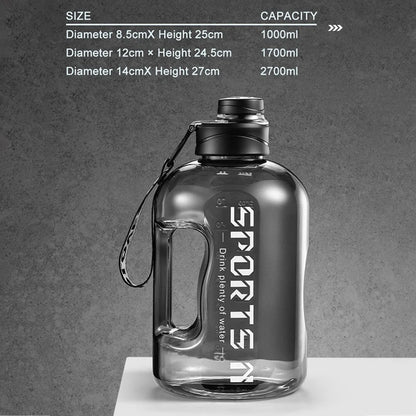 HydraMax Pro Outdoor Water Bottle (2.7L)