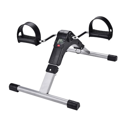 Indoor Folding Cycling Trainer – Portable Pedal Exerciser for Leg Workout