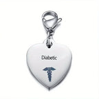 SafeTag Medical Keychain