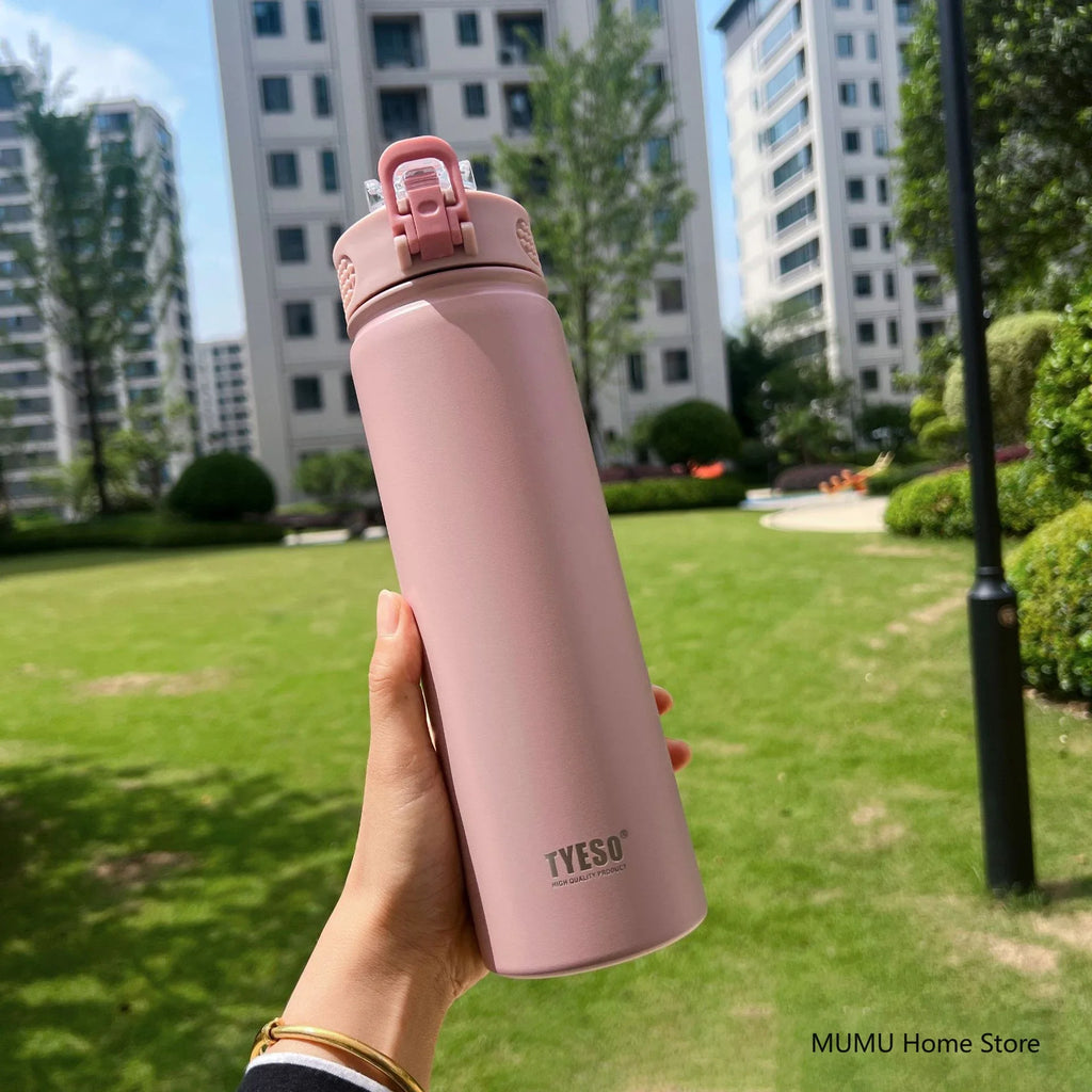 Insulated Bottle with Straw
