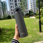 Insulated Bottle with Straw