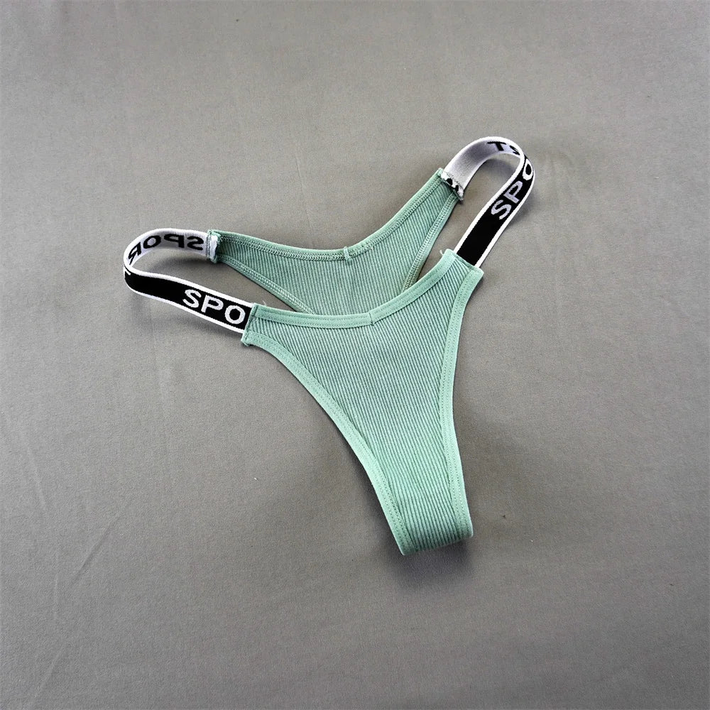PureComfort Sport Cotton Thong – 6-Pack