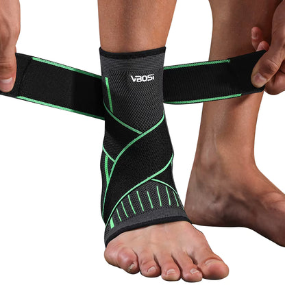 StrideGuard Adjustable Ankle Support Sleeve